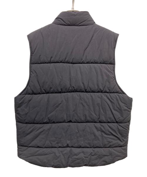 SEESEE（シーシー）SEESEE (シーシー) リバーシブル中綿ベスト ブラック×パープル サイズ:Mの古着・服飾アイテム