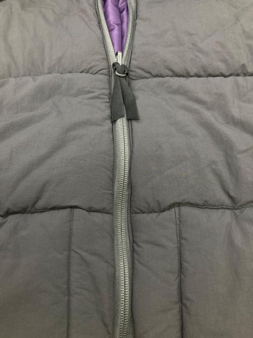 SEESEE（シーシー）SEESEE (シーシー) リバーシブル中綿ベスト ブラック×パープル サイズ:Mの古着・服飾アイテム