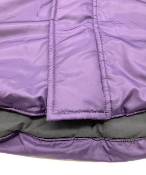 SEESEE（シーシー）SEESEE (シーシー) リバーシブル中綿ベスト ブラック×パープル サイズ:Mの古着・服飾アイテム