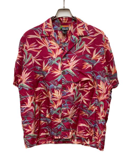 Patagonia（パタゴニア）Patagonia (パタゴニア) 80sレーヨンアロハシャツ PATALOHA shirt レッド サイズ:JAPAN　Lの古着・服飾アイテム