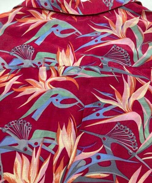 Patagonia（パタゴニア）Patagonia (パタゴニア) 80sレーヨンアロハシャツ PATALOHA shirt レッド サイズ:JAPAN　Lの古着・服飾アイテム