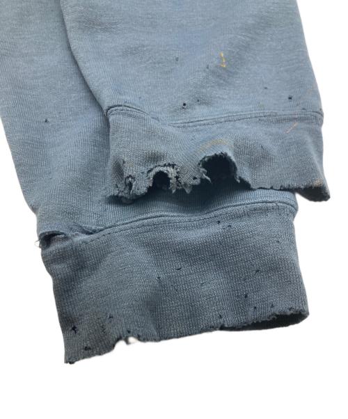 CarHartt（カーハート）CarHartt (カーハート) 前Vスウェット ブルー サイズ:Lの古着・服飾アイテム