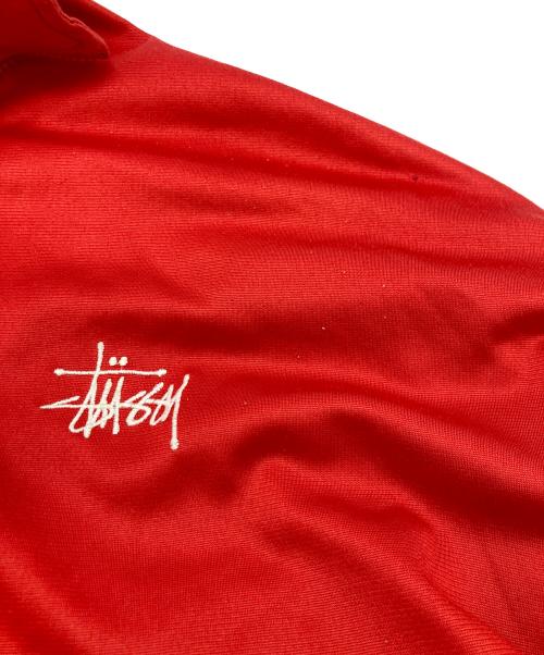 stussy（ステューシー）stussy (ステューシー) トラックジャケット レッド サイズ:XLの古着・服飾アイテム