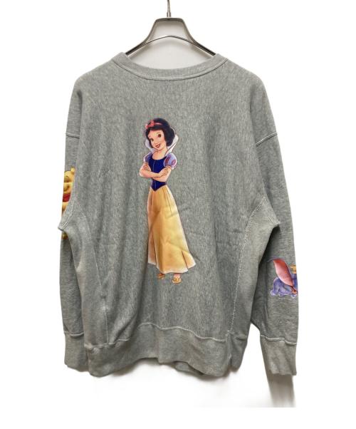 Champion（チャンピオン）Champion (チャンピオン) DISNEY (ディズニー) BEAMS (ビームス) Disney100 Collection Crewneck Sweat グレー サイズ:XLの古着・服飾アイテム