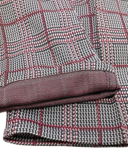 LEVI'S（リーバイス）LEVI'S (リーバイス) 70s 646 THE KNITS ベルボトムチェックパンツ レッド×ブラック サイズ:W30　L32の古着・服飾アイテム