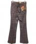 LEVI'S (リーバイス) 70s 646 THE KNITS ベルボトムチェックパンツ レッド×ブラック サイズ:W30　L32：10000円