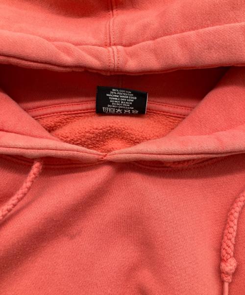 stussy（ステューシー）stussy (ステューシー) シャドウマンプリントパーカー オレンジ サイズ:Mの古着・服飾アイテム