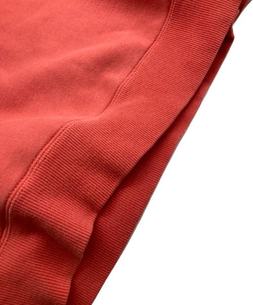 stussy（ステューシー）stussy (ステューシー) シャドウマンプリントパーカー オレンジ サイズ:Mの古着・服飾アイテム