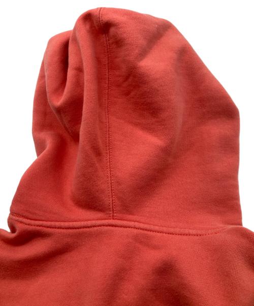 stussy（ステューシー）stussy (ステューシー) シャドウマンプリントパーカー オレンジ サイズ:Mの古着・服飾アイテム