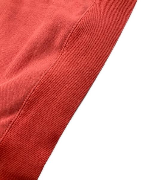 stussy（ステューシー）stussy (ステューシー) シャドウマンプリントパーカー オレンジ サイズ:Mの古着・服飾アイテム