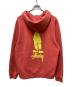 stussy (ステューシー) シャドウマンプリントパーカー オレンジ サイズ:M：6000円