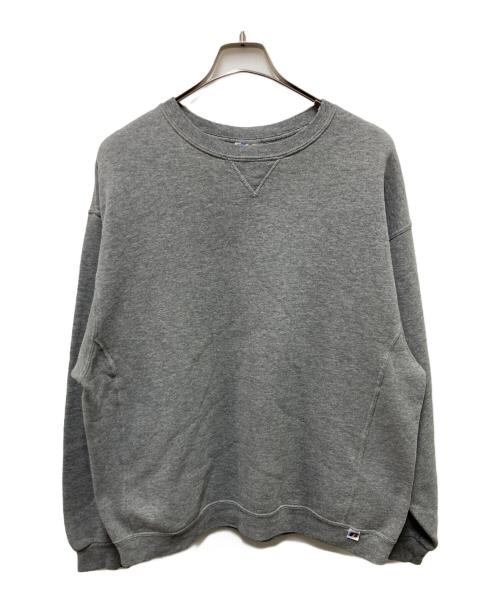 RUSSELL ATHLETIC（ラッセルアスレチック）RUSSELL ATHLETIC (ラッセルアスレチック) 前Ｖスウェット グレー サイズ:Lの古着・服飾アイテム