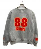 A BATHING APEアベイシングエイプ）の古着「90s 88ホッケースウェット」｜グレー