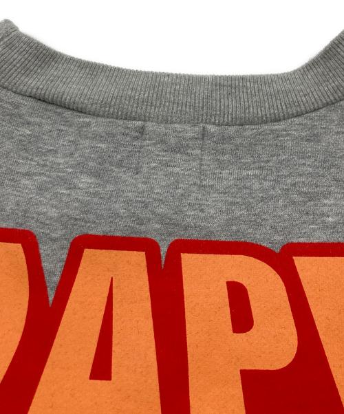 A BATHING APE（アベイシングエイプ）A BATHING APE (アベイシングエイプ) 90s 88ホッケースウェット グレー サイズ:Lの古着・服飾アイテム