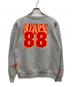 A BATHING APE (アベイシングエイプ) 90s 88ホッケースウェット グレー サイズ:L：7000円