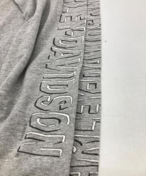 HARLEY-DAVIDSON（ハーレーダビッドソン）HARLEY-DAVIDSON (ハーレーダビッドソン) 00s スカルプリントカットソー グレー サイズ:Lの古着・服飾アイテム