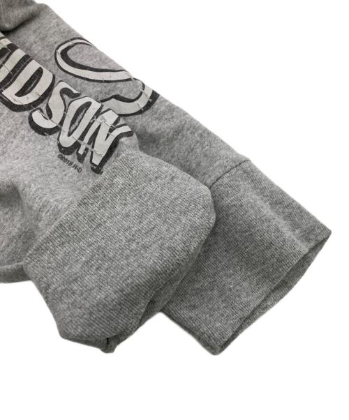 HARLEY-DAVIDSON（ハーレーダビッドソン）HARLEY-DAVIDSON (ハーレーダビッドソン) 00s バーシールドポケットカットソー グレー サイズ:Mの古着・服飾アイテム
