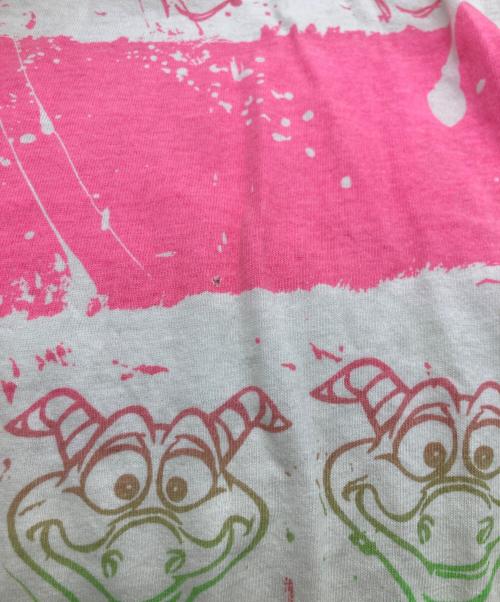 DISNEY（ディズニー）DISNEY (ディズニー) 80s FIGMENT オールオーバープリントTシャツ マルチカラー サイズ:OSFAの古着・服飾アイテム
