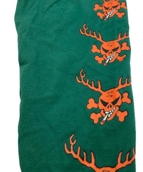 Die Toten Hosen（ダイトーテンホーセン）Die Toten Hosen (ダイトーテンホーセン) Zehn kleine Jägermeister プリントカットソー グリーン サイズ:XLの古着・服飾アイテム
