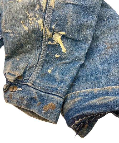 Sears（シアーズ）Sears (シアーズ) 70s コーデュロイカラーブランケットカバーオール インディゴ サイズ:L(42-44)の古着・服飾アイテム