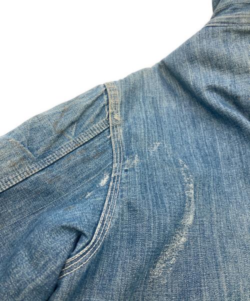 Sears（シアーズ）Sears (シアーズ) 70s コーデュロイカラーブランケットカバーオール インディゴ サイズ:L(42-44)の古着・服飾アイテム