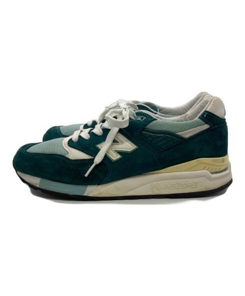 NEW BALANCE（ニューバランス）NEW BALANCE (ニューバランス) 998 ローカットスニーカー グリーン サイズ:28の古着・服飾アイテム