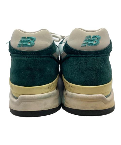 NEW BALANCE（ニューバランス）NEW BALANCE (ニューバランス) 998 ローカットスニーカー グリーン サイズ:28の古着・服飾アイテム