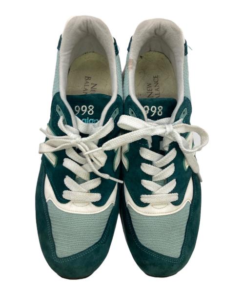 NEW BALANCE（ニューバランス）NEW BALANCE (ニューバランス) 998 ローカットスニーカー グリーン サイズ:28の古着・服飾アイテム