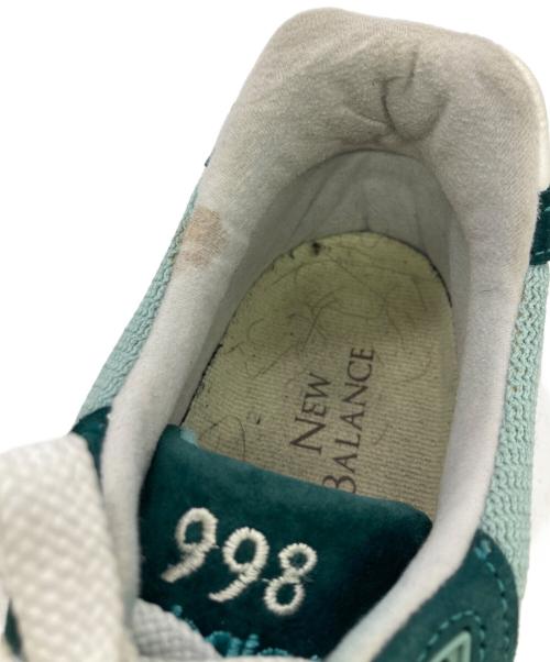 NEW BALANCE（ニューバランス）NEW BALANCE (ニューバランス) 998 ローカットスニーカー グリーン サイズ:28の古着・服飾アイテム