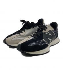 NEW BALANCE（ニューバランス）の古着「327 "Black Paisley" ローカットスニーカー」｜ブラック×グレー