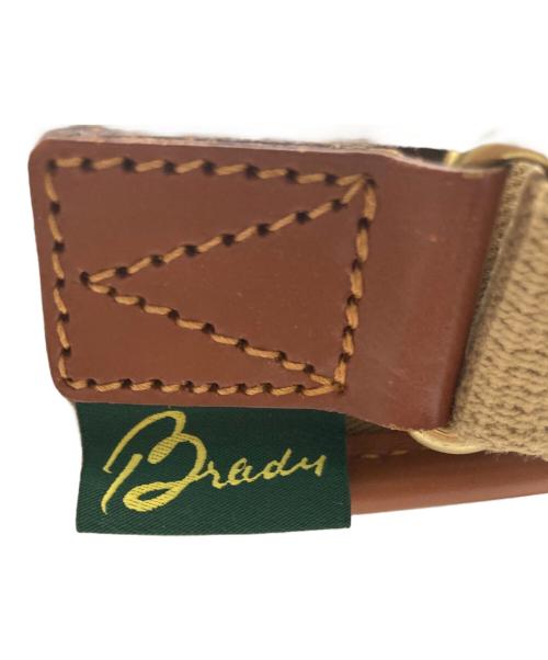 brady（ブレディ）Brady (ブレディ) ショルダーポーチ ベージュ×ブラウンの古着・服飾アイテム