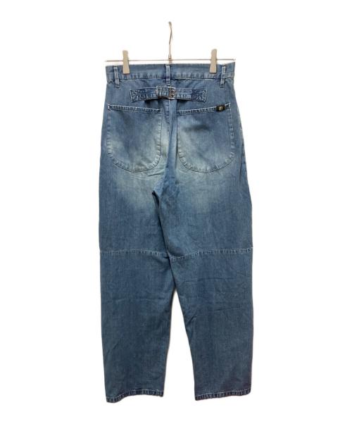 Hysteric Glamour（ヒステリックグラマー）Hysteric Glamour (ヒステリックグラマー) シンチバック デニムパンツ インディゴ サイズ:SIZE26の古着・服飾アイテム