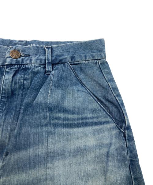 Hysteric Glamour（ヒステリックグラマー）Hysteric Glamour (ヒステリックグラマー) シンチバック デニムパンツ インディゴ サイズ:SIZE26の古着・服飾アイテム