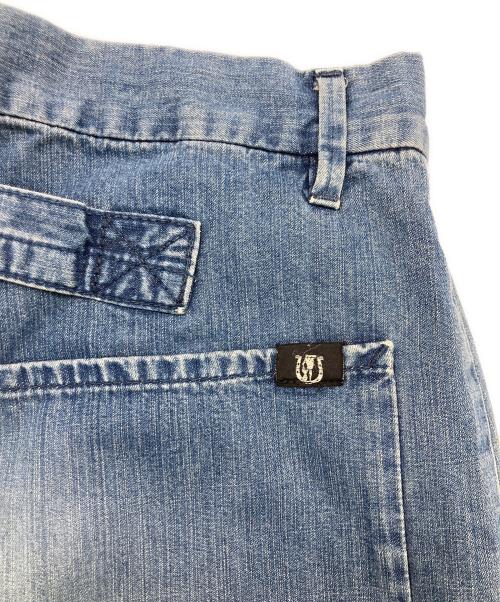 Hysteric Glamour（ヒステリックグラマー）Hysteric Glamour (ヒステリックグラマー) シンチバック デニムパンツ インディゴ サイズ:SIZE26の古着・服飾アイテム