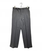 Dickies×JOURNAL STANDARD relumeディッキーズ×ジャーナルスタンダード レリューム）の古着「ピンタック ワイドスラックス/Pintuck Wide-Leg Slacks」｜グレー