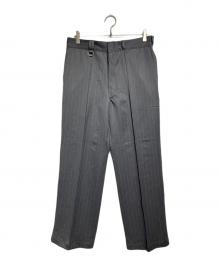 Dickies×JOURNAL STANDARD relume（ディッキーズ×ジャーナルスタンダード レリューム）の古着「ピンタック ワイドスラックス/Pintuck Wide-Leg Slacks」｜グレー