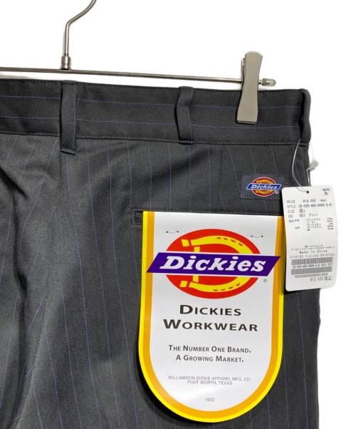 Dickies（ディッキーズ）Dickies (ディッキーズ) JOURNAL STANDARD relume (ジャーナルスタンダード レリューム) ピンタック ワイドスラックス/Pintuck Wide-Leg Slacks グレー サイズ:M 未使用品の古着・服飾アイテム