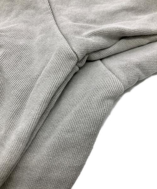 kompakt record bar（コンパクトレコードバー）kompakt record bar (コンパクトレコードバー) WASHED EMBROIDERED HALF ZIP-UP グレー サイズ:Mの古着・服飾アイテム