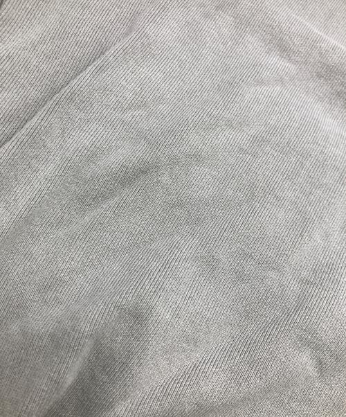 kompakt record bar（コンパクトレコードバー）kompakt record bar (コンパクトレコードバー) WASHED EMBROIDERED HALF ZIP-UP グレー サイズ:Mの古着・服飾アイテム