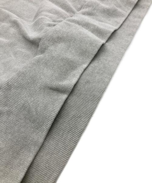 kompakt record bar（コンパクトレコードバー）kompakt record bar (コンパクトレコードバー) WASHED EMBROIDERED HALF ZIP-UP グレー サイズ:Mの古着・服飾アイテム