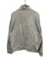 kompakt record bar (コンパクトレコードバー) WASHED EMBROIDERED HALF ZIP-UP グレー サイズ:M：7000円