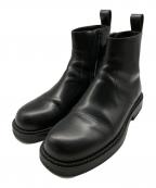 BOTTEGA VENETAボッテガベネタ）の古着「STRUT ANKLE BOOT」｜ブラック