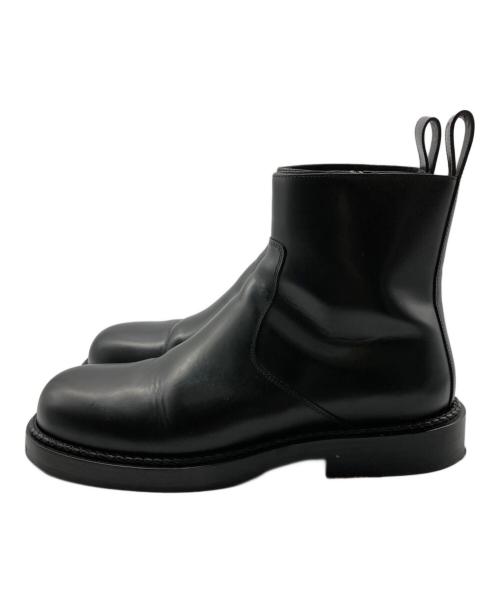 BOTTEGA VENETA（ボッテガベネタ）BOTTEGA VENETA (ボッテガベネタ) STRUT ANKLE BOOT ブラック サイズ:	SIZE 42の古着・服飾アイテム