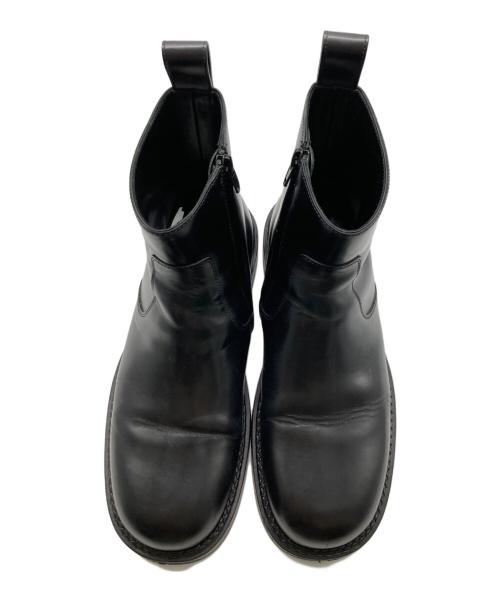 BOTTEGA VENETA（ボッテガベネタ）BOTTEGA VENETA (ボッテガベネタ) STRUT ANKLE BOOT ブラック サイズ:	SIZE 42の古着・服飾アイテム