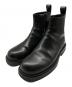 BOTTEGA VENETA（ボッテガベネタ）の古着「STRUT ANKLE BOOT」｜ブラック