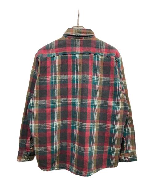 FIVE BROTHER（ファイブブラザー）FIVE BROTHER (ファイブブラザー) コットンフランネルシャツ レッド サイズ:SIZE Lの古着・服飾アイテム