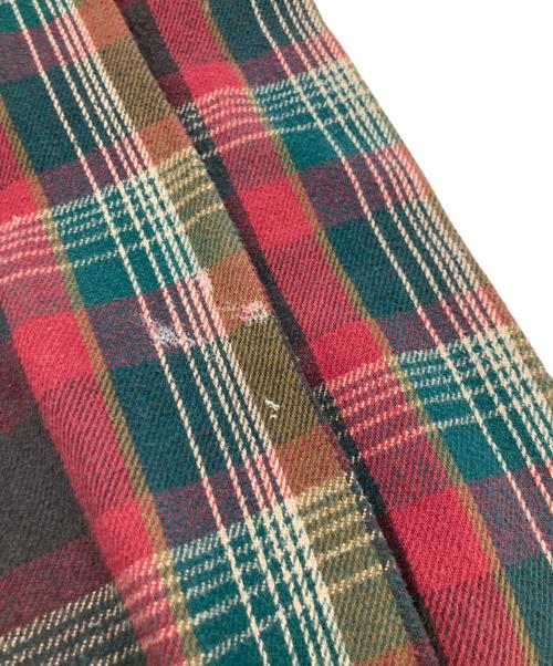 FIVE BROTHER（ファイブブラザー）FIVE BROTHER (ファイブブラザー) コットンフランネルシャツ レッド サイズ:SIZE Lの古着・服飾アイテム