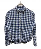 POLO RALPH LAURENポロ・ラルフローレン）の古着「リネンシャツ」｜ブルー