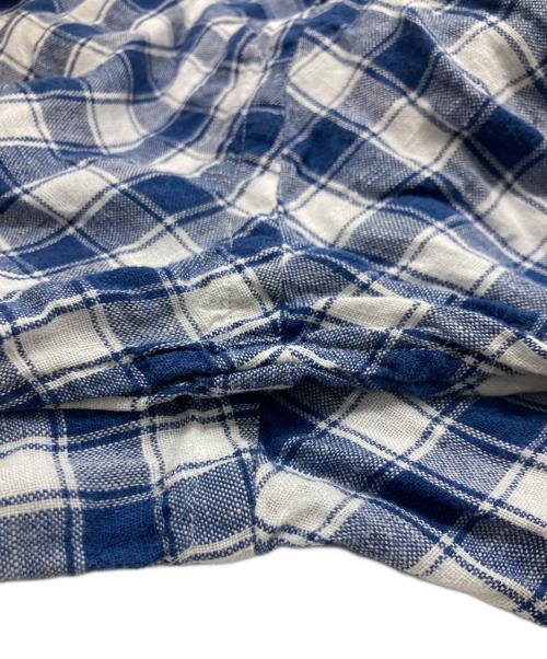 POLO RALPH LAUREN（ポロ・ラルフローレン）POLO RALPH LAUREN (ポロ・ラルフローレン) リネンシャツ ブルー サイズ:XSの古着・服飾アイテム