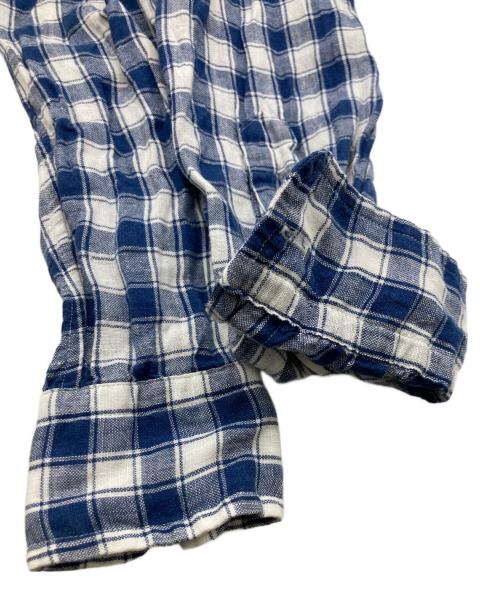 POLO RALPH LAUREN（ポロ・ラルフローレン）POLO RALPH LAUREN (ポロ・ラルフローレン) リネンシャツ ブルー サイズ:XSの古着・服飾アイテム